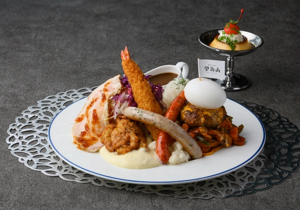 王様のランチ定食プレート
